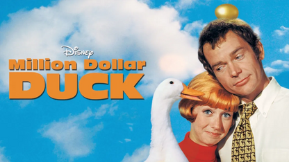 THE MILLION DOLLAR DUCK (1971) Dean Jones,Sandy Duncan,Joe Flynn,Tony Roberts,James Gregory,Lee Montgomery - Public Domain DVD NO CASE
