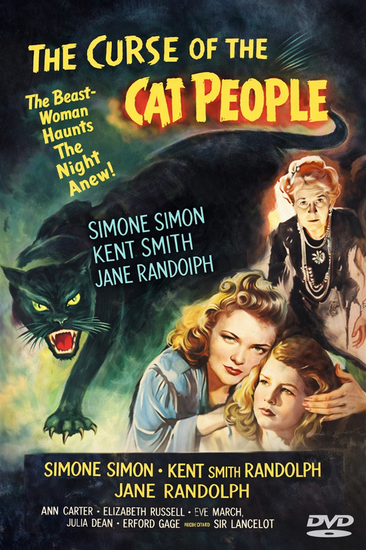 THE CURSE OF THE CAT PEOPLE (1944) Kent Smith, Ann Carter, Elizabeth Russell, Simone Simon, Jane Randolph  - Public Domain Movie DVD NO CASE