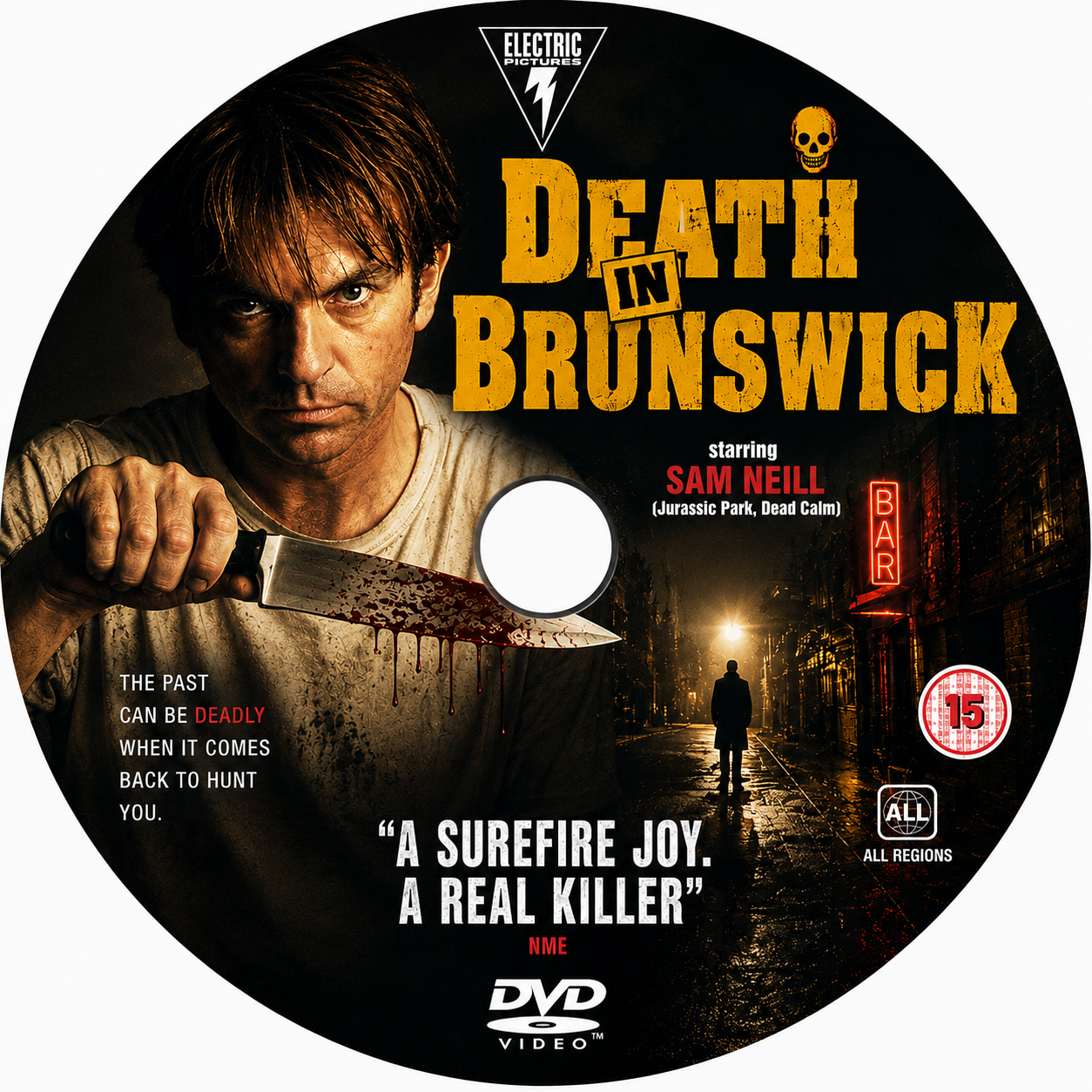 DEATH IN BRUNSWICK (1980) Sam Neill, Zoe Carides, John Clarke - Public Domain Movie DVD NO CAS8