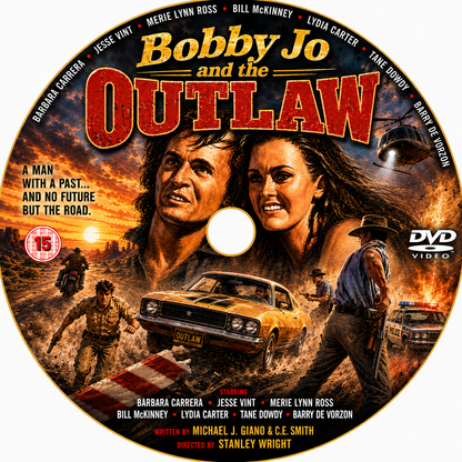 BOBBY JO AND THE OUTLAW (1976) Lynda Carter, Marjoe Gortner, Jesse Vint, Merrie Lynn Ross, Belinda Balask- DVD NO CASE