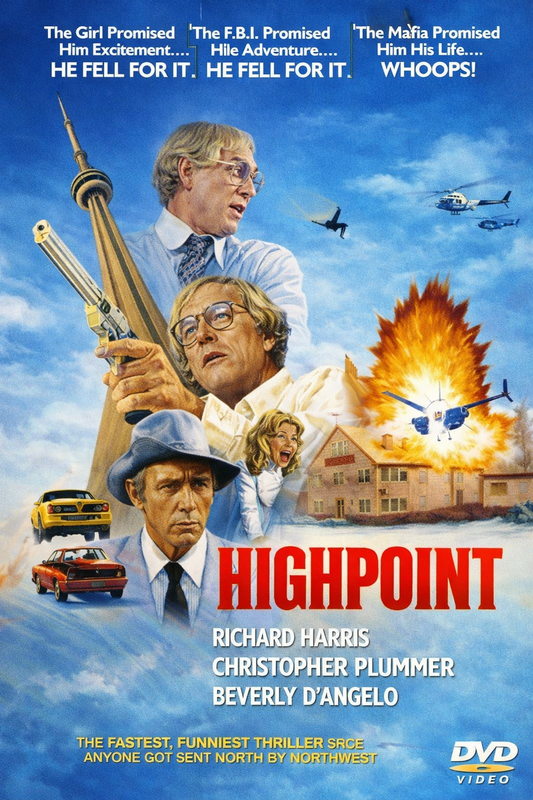 HIGHPOINT (1982) Richard Harris,Christopher Plummer ,Public Domain - DVD NO CASE