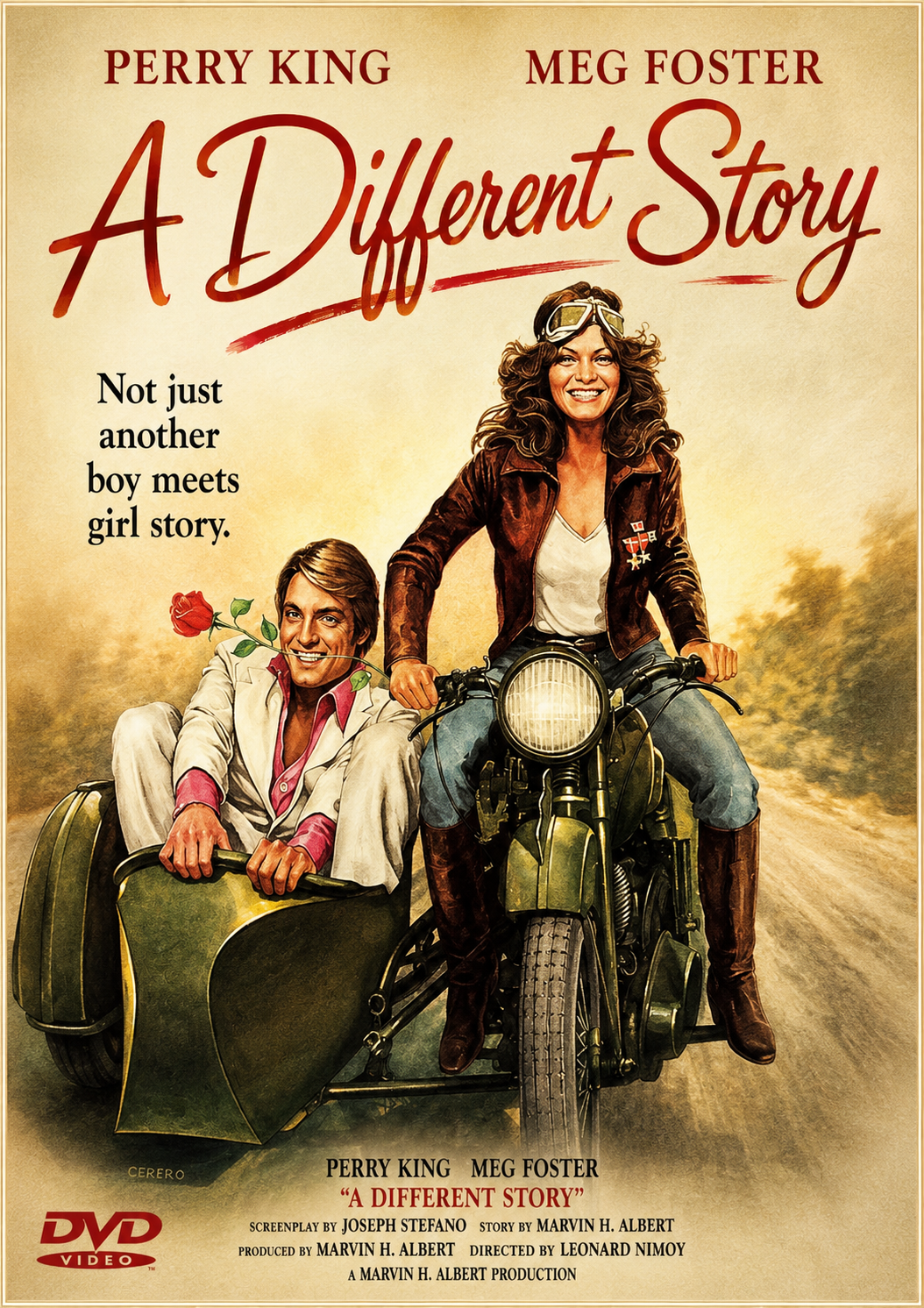 A DIFFERENT STORY (1978) Starring - Meg Foster ,Perry King ,Valerie Curtin ,Peter Donat - Public Domain Movie DVD NO CASE