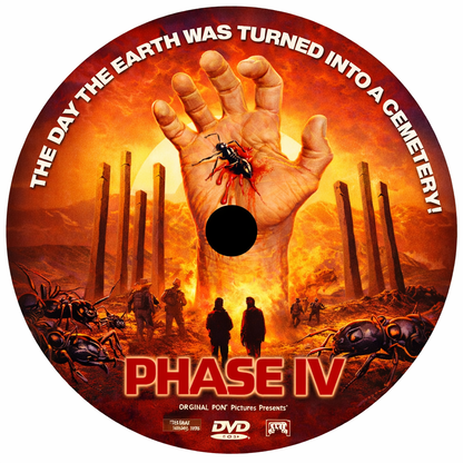 PHASE IV (1974) Nigel Davenport, Helen Horton - DVD-Public Domain DVD NO CASE