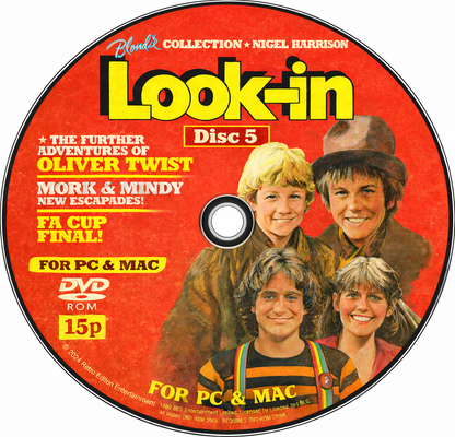 LOOK-IN RETRO MAGAZINE COLLECTION - 715 COMICS & ANNUALS ON X6 DVDROMS