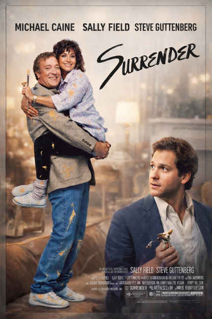 SURRENDER (1987) Sally Field,Michael Caine,Steve Guttenberg,Peter Boyle - PUBLIC DOMAIN DVD ONLY NO CASE