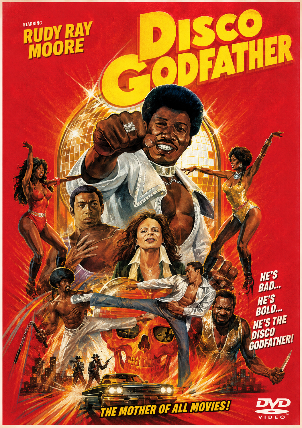 DISCO GODFATHER (1979) Vincent Martorano - DVD - Public Domain DVD NO CASE