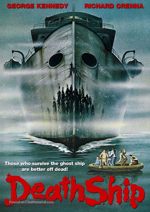 DEATH SHIP (1980) Richard Crenna, George Kennedy  - Public Domain DVD NO CASE