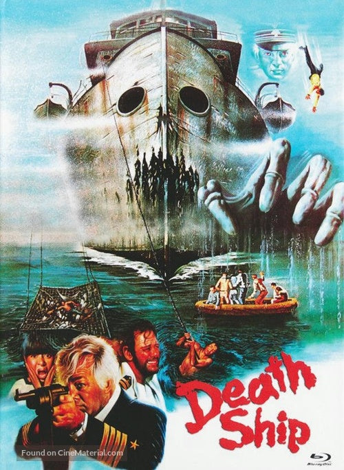 DEATH SHIP (1980) Richard Crenna, George Kennedy  - Public Domain DVD NO CASE