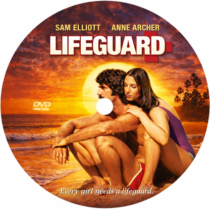LIFEGUARD (1976) SAM ELLIOT-ANNE ARCHER - Public Domain DVD NO CASE