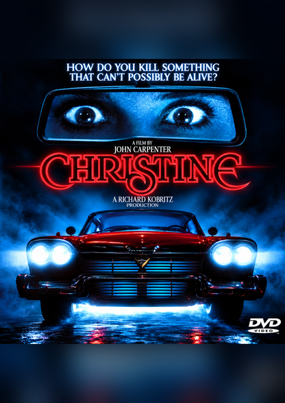 CHRISTINE (1983) Keith Gordon, John Stockwell, Alexandra Paul, Robert Prosky, Harry Dean Stanton - PUBLIC DOMAIN DVD ONLY NO CASE