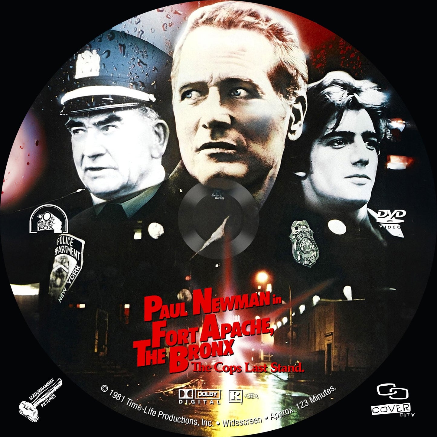 FORT APACHE THE BRONX (1981) Danny Aiello, Ken Wahl, Edward Asner, Rachel Ticotin, Paul Newman  - Public Domain Movie DVD NO CASE