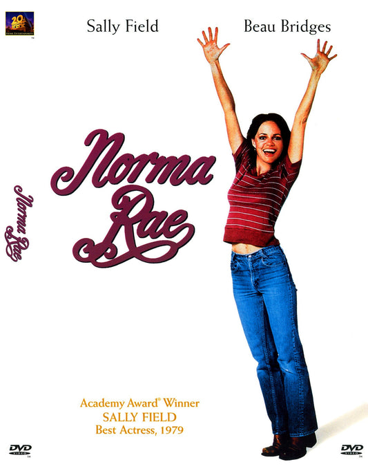 NORMA RAE (1979) Sally Field,Ron Leibman,Beau Bridges,Pat Hingle,Barbara Baxley - PUBLIC DOMAIN DVD ONLY NO CASE
