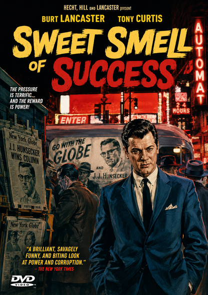 SWEET SMELL OF SUCCESS (1957) Burt Lancaster, Tony Curtis, Susan Harrison, Martin Milner - DVD NO CASE
