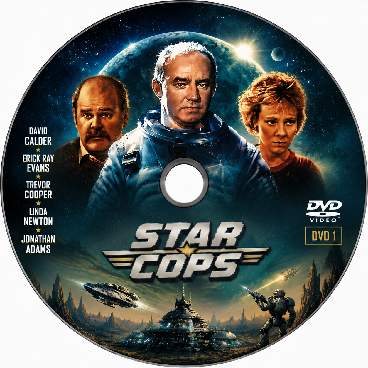 STAR COPS TV SERIES - COMPLETE COLLECTION SEASONS 1 ON X2 DVD-R