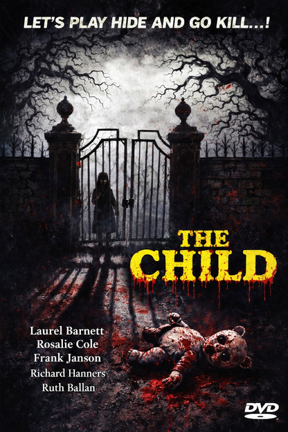 THE CHILD (1977) Laurel Barnett,Rosalie Cole,Frank Janson,Richard Hanners,Ruth Ballan - Public Domain DVD NO CASE RARE !