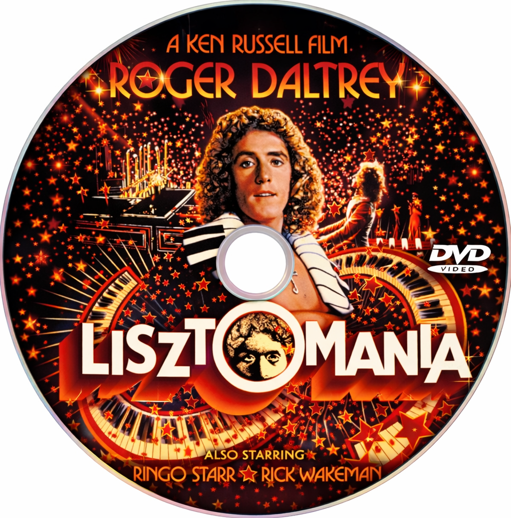 LISTOMANIA (1975) Roger Daltrey, Ringo Star - Public Domain DVD NO CASE