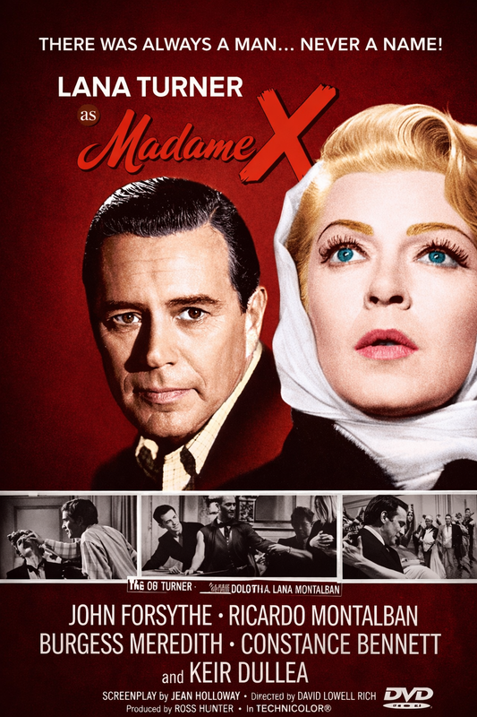 MADAME X  (1966) John Forsythe , Lana Turner - Public Domain Movie DVD NO CASE