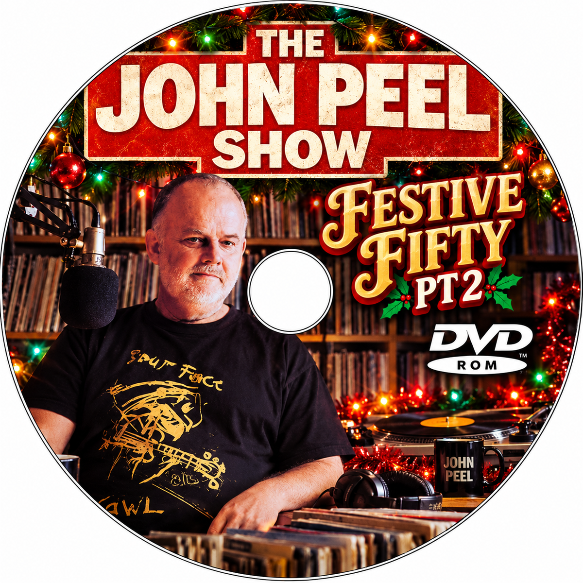 JOHN PEEL - Festive Fifty - Retro Old Time Radio Shows MP3 DVDROM