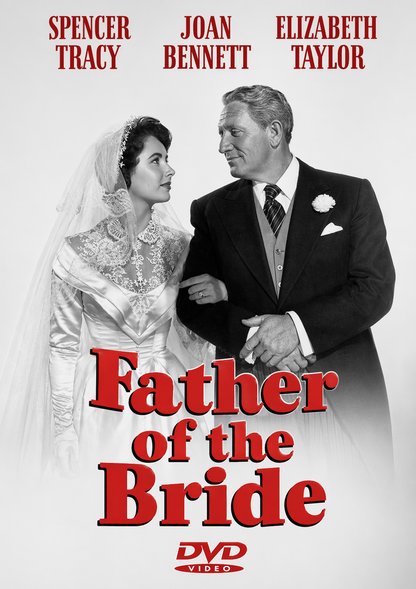 FATHER OF THE BRIDE (1950) Elizabeth Taylor - Public Domain Movie DVD NO CASE