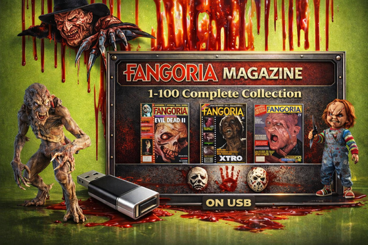 FANGORIA - RETRO MAGAZINE  1-100 CBR Format + DREAMTIME STORIES ON USB