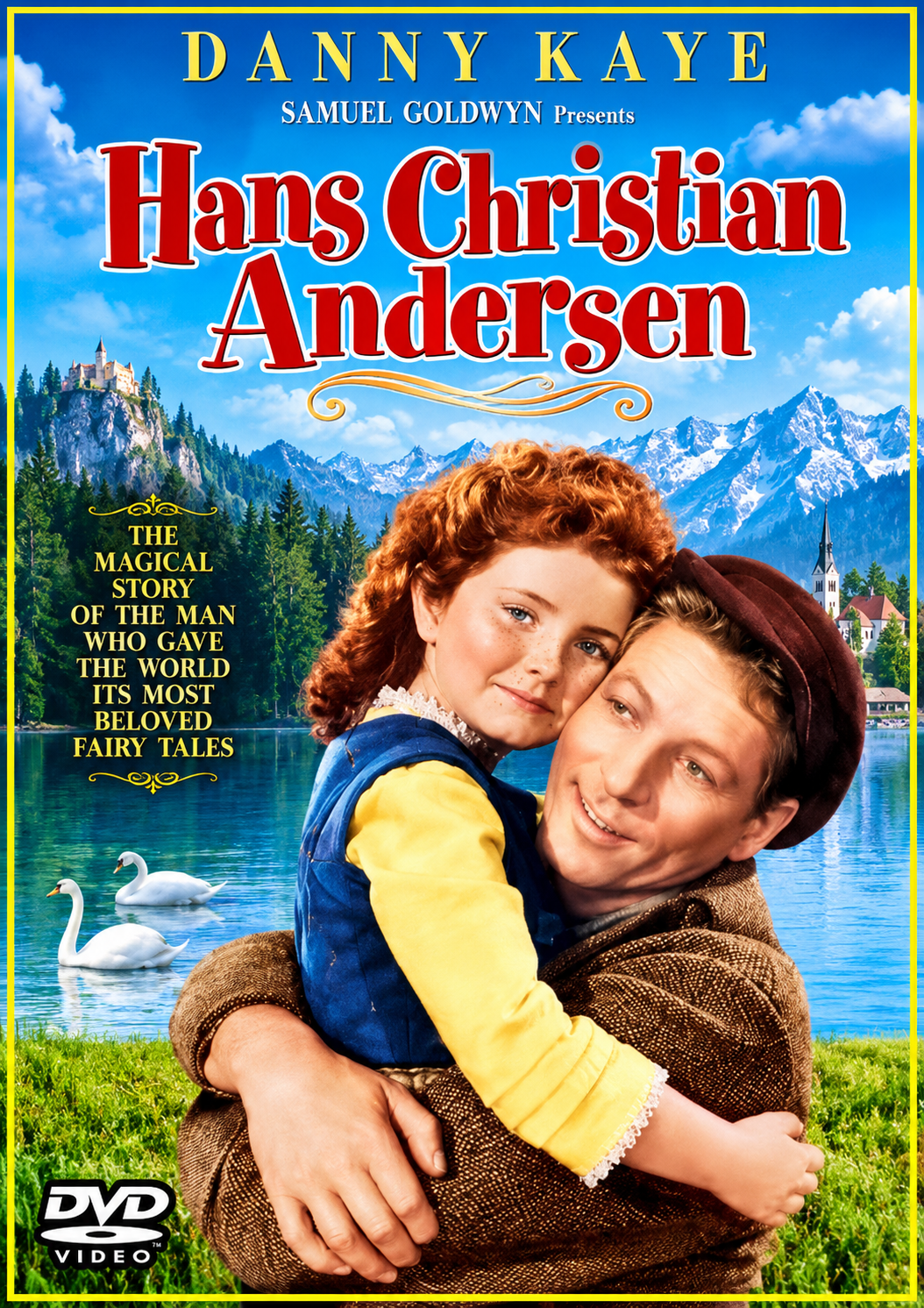 HANS CHRISTIAN ANDERSON (1952)&nbsp; Danny Kaye, Farley Granger, Zizi Jeanmaire - PUBLIC DOMAIN DVD ONLY NO CASE