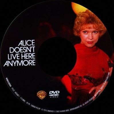 ALICE DOESN'T LIVE HERE ANYMORE (1974) Ellen Burstyn, Diane Ladd, Kris Kristofferson - DVD ONLY NO CASE