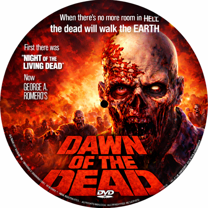 DAWN OF THE DEAD (1978) David Emge ,Ken Foree ,Scott Reiniger ,Gaylen Ross - Public Domain Movie DVD NO CASE