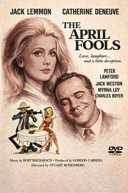 THE APRIL FOOLS (1969) Jack Lemmon,Catherine Deneuve- Public Domain DVD NO CASE
