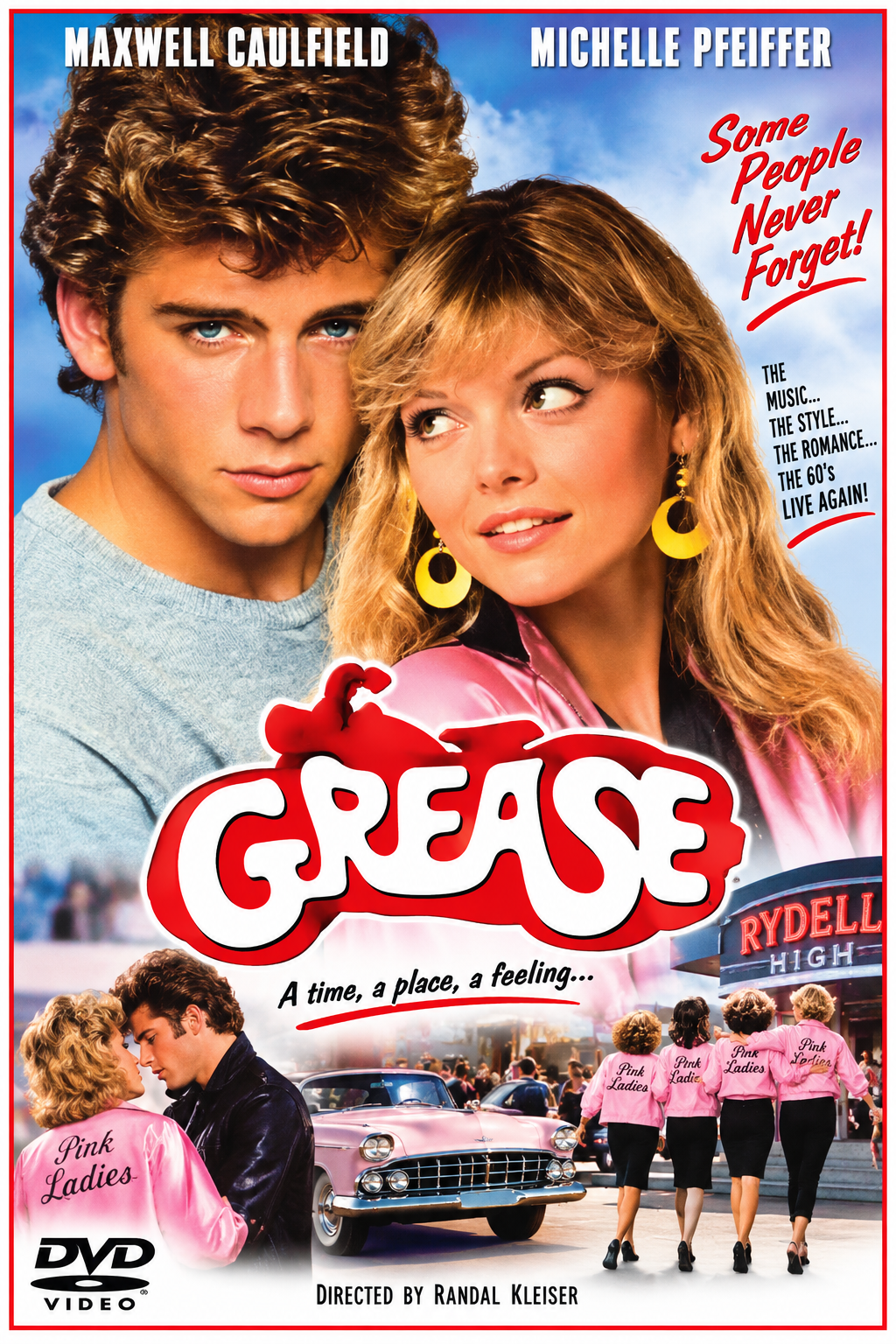 GREASE 2 (1982) Starring - Maxwell Caulfield, Michelle Pfeiffer, Adrian Zmed, Lorna Luft, Christopher McDonald &amp; Didi Conn  - DVD NO CASE