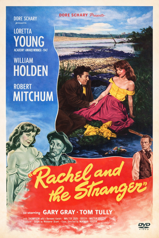 RACHEL AND THE STRANGER (1948)  Loretta Young, Public Domain DVD NO CASE