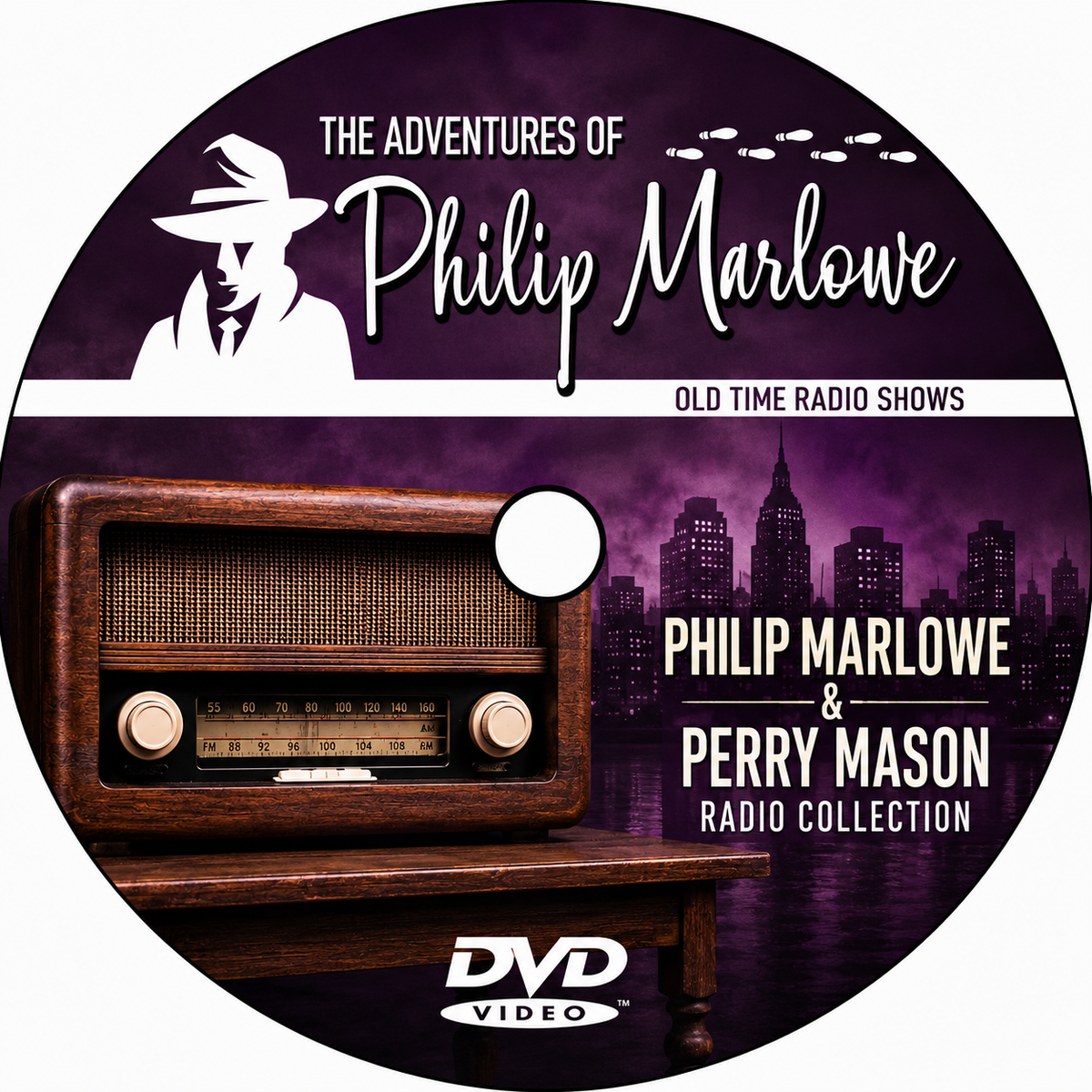 DETECTIVE OLD TIME RADIO SHOWS X854 (Inc SHERLOCK HOLMES) ON DVDROM