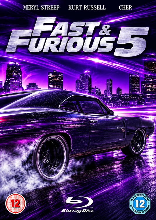 FAST & FURIOUS 5 - BLU-RAY **NEW SEALED**FREE POST**