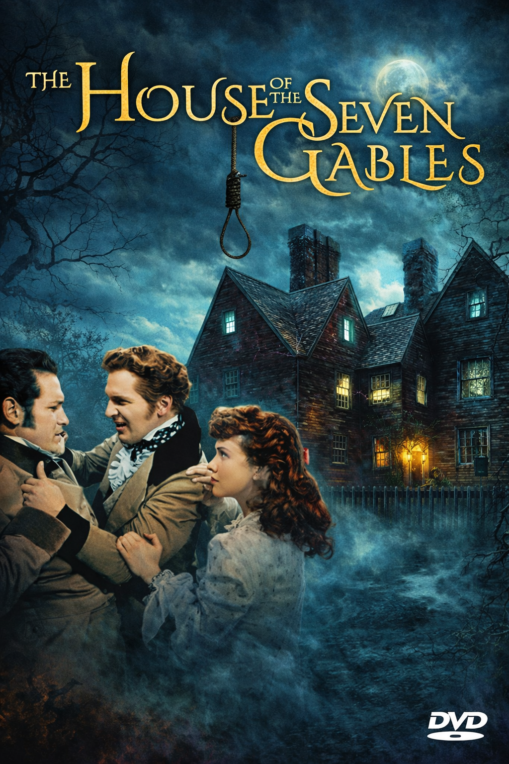 THE HOUSE OF THE SEVEN GABLES (1940) George Sanders,Margaret Lindsay,Vincent Price - Public Domain DVD NO CASE RARE !