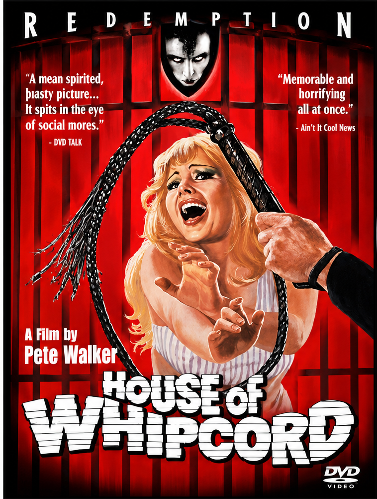 HOUSE OF WHIPCHORD (1974) Barbara Markham, Patrick Barr, Ray Brooks, Ann Michelle, Sheila Keith, Dorothy Gordon, Robert Tayman, Penny Irving - PUBLIC DOMAIN DVD ONLY NO CASE