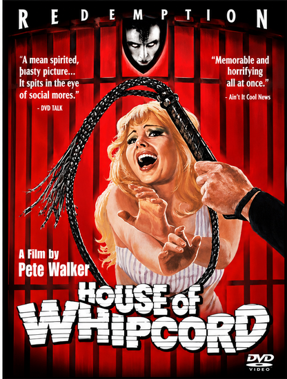 HOUSE OF WHIPCHORD (1974) Barbara Markham, Patrick Barr, Ray Brooks, Ann Michelle, Sheila Keith, Dorothy Gordon, Robert Tayman, Penny Irving - PUBLIC DOMAIN DVD ONLY NO CASE