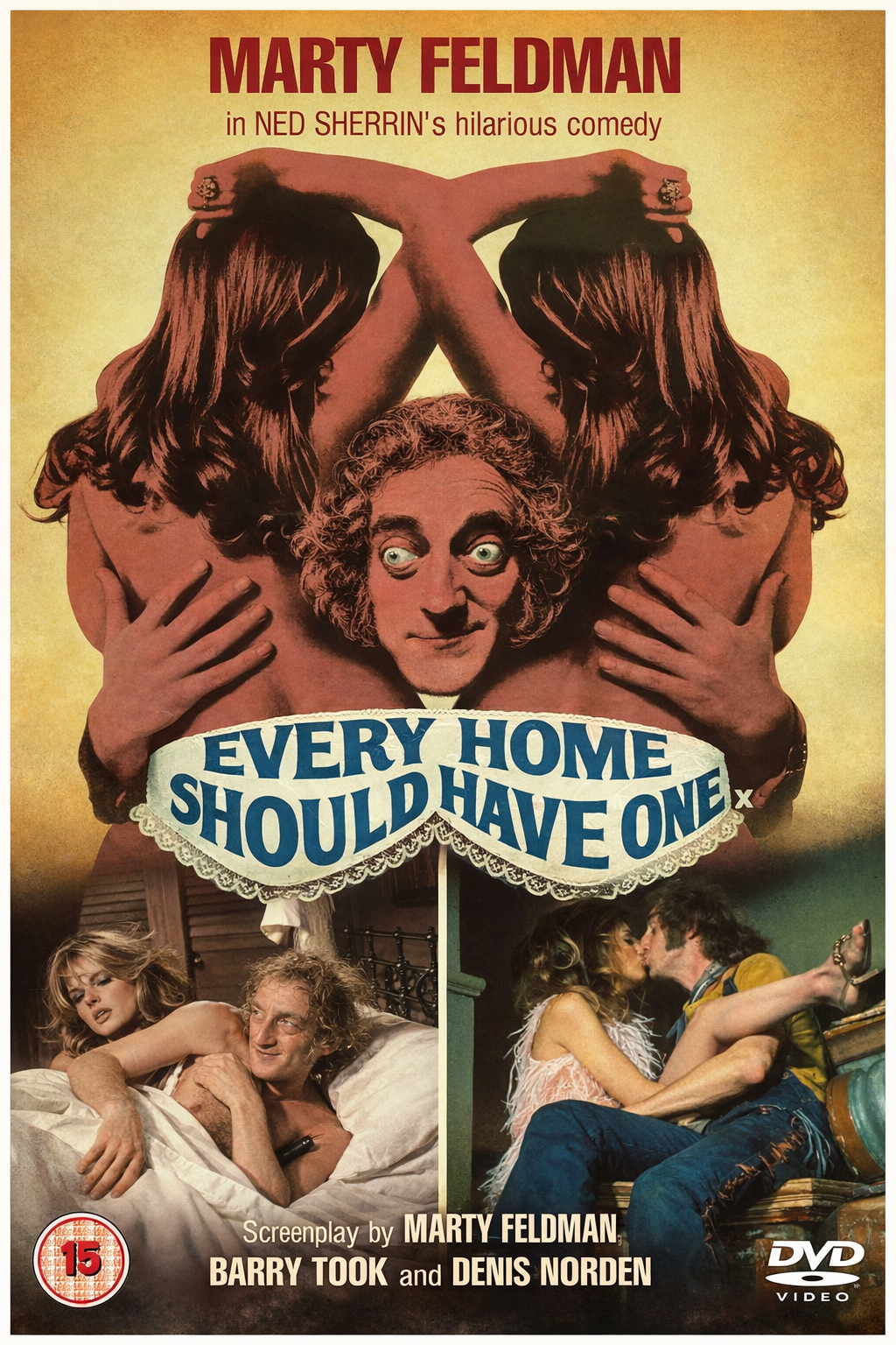 EVERY HOME SHOULD HAVE ONE  (1970) MARTY FELDMAN - Public Domain Movie DVD only