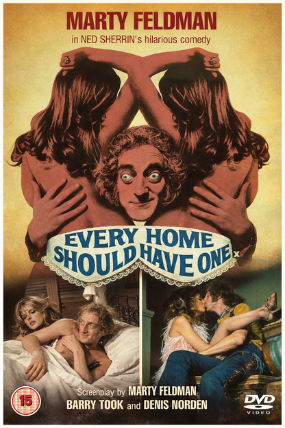 EVERY HOME SHOULD HAVE ONE  (1970) MARTY FELDMAN - Public Domain Movie DVD only