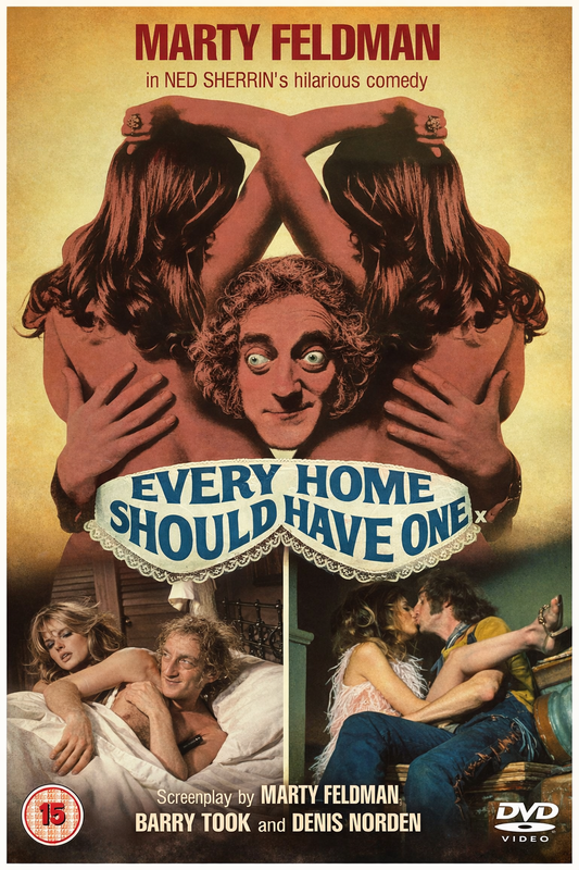 EVERY HOME SHOULD HAVE ONE  (1970) MARTY FELDMAN - Public Domain Movie DVD only