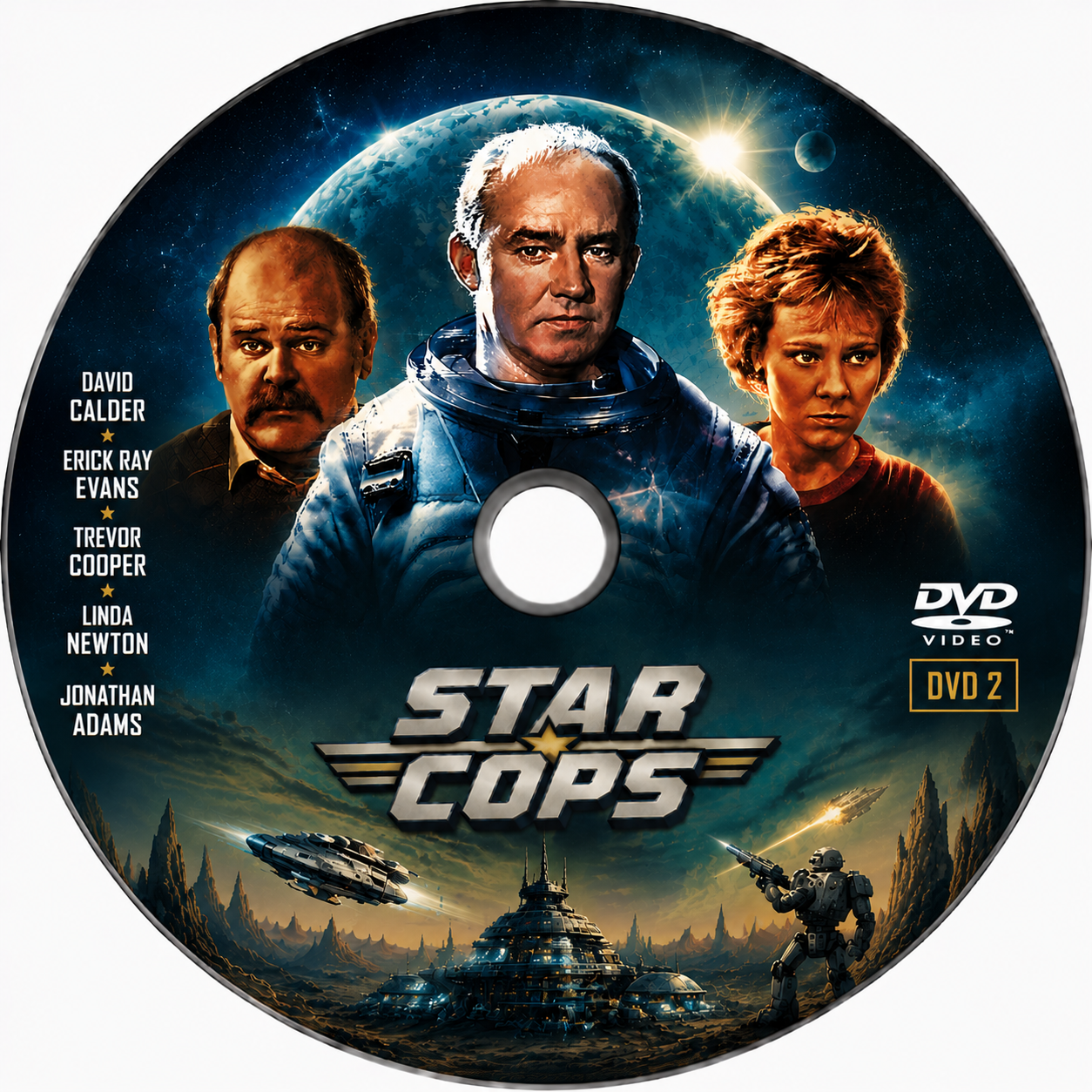 STAR COPS TV SERIES - COMPLETE COLLECTION SEASONS 1 ON X2 DVD-R