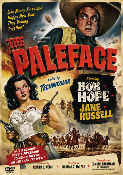 THE PALEFACE (1948) Bob Hope ,Marilyn Maxwell ,Lloyd Nola - Public Domain Movie DVD NO CASE