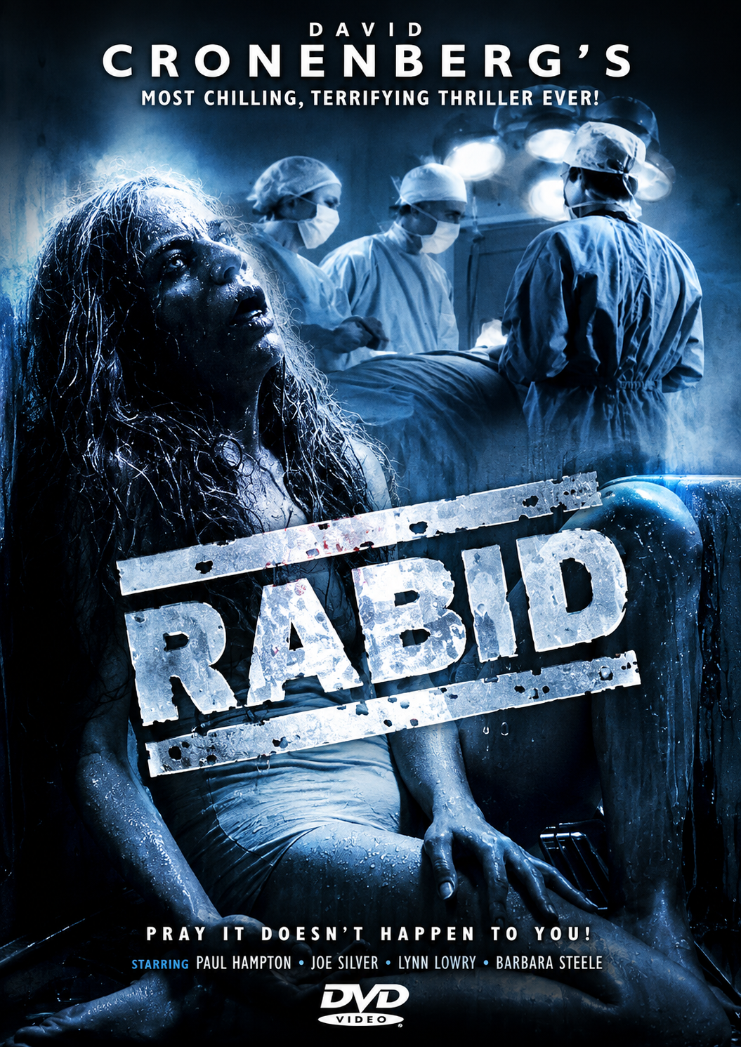 RABID(1977) Starring - Marilyn Chambers, Frank Moore, Joe Silver, Howard Ryshpan - DVD NO CASE