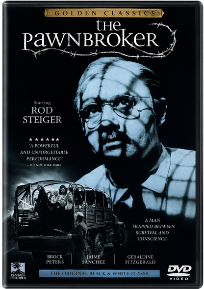 THE PAWNBROKER (1964) (18) Rod Steiger - Public Domain Movie DVD NO CASE