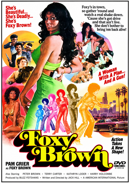 FOXY BROWN (1974) Pam Grier, Peter Brown, Terry Carter, Kathryn Loder &amp; Harry Holcombe - DVD NO CASE