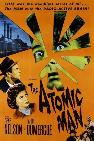 THE ATOMIC MAN (1955) Gene Nelson,Faith Domergue,Peter Arne,Charles Hawtrey - PUBLIC DOMAIN DVD ONLY NO CASE