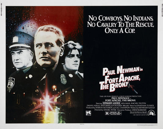 FORT APACHE THE BRONX (1981) Danny Aiello, Ken Wahl, Edward Asner, Rachel Ticotin, Paul Newman  - Public Domain Movie DVD NO CASE