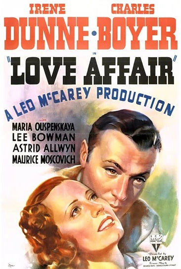 LOVE AFFAIR (1939) Charles Boyer, Irene Dunne - DVD Public Domain DVD NO CASE