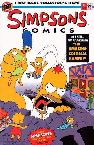 THE SIMPSONS & FUTURAMA - RETRO COMICS COLLECTION CBZ Format ON USB