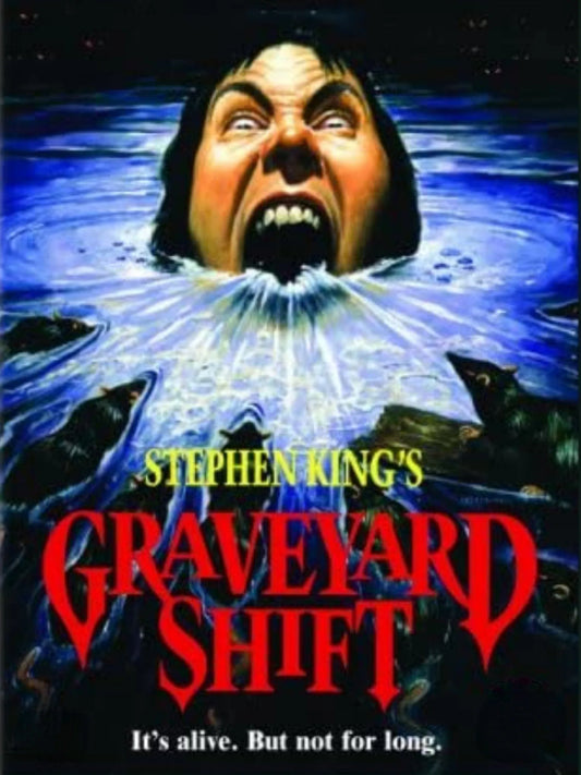 GRAVEYARD SHIFT (1990) David Andrews, Kelly Wolf, Stephen Macht, Brad Dourif - Public Domain DVD NO CASE