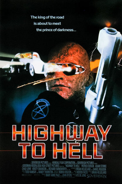 HIGHWAY TO HELL (1991) Patrick Bergin,Adam Storke - PUBLIC DOMAIN DVD ONLY NO CASE