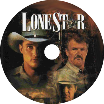 LONE STAR (1996) Chris Cooper,Kris Kristofferson,Joe Morton, Frances McDormand,Matthew McConaughey - Public Domain DVD NO CASE RARE !